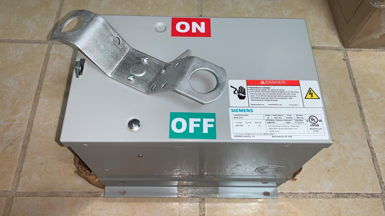 Bus Plug Siemens BOS14351