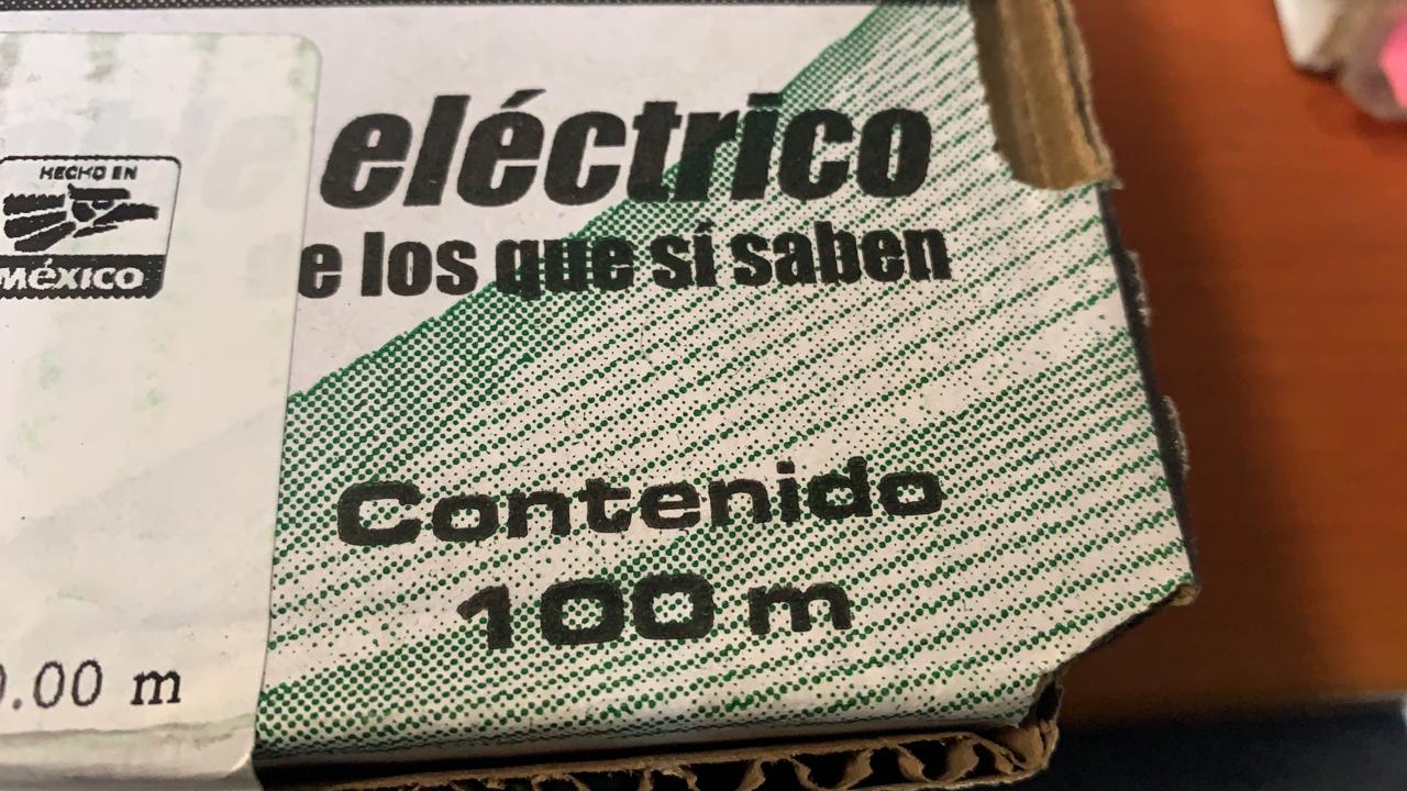 Cable 12 AWG Negro Condulac