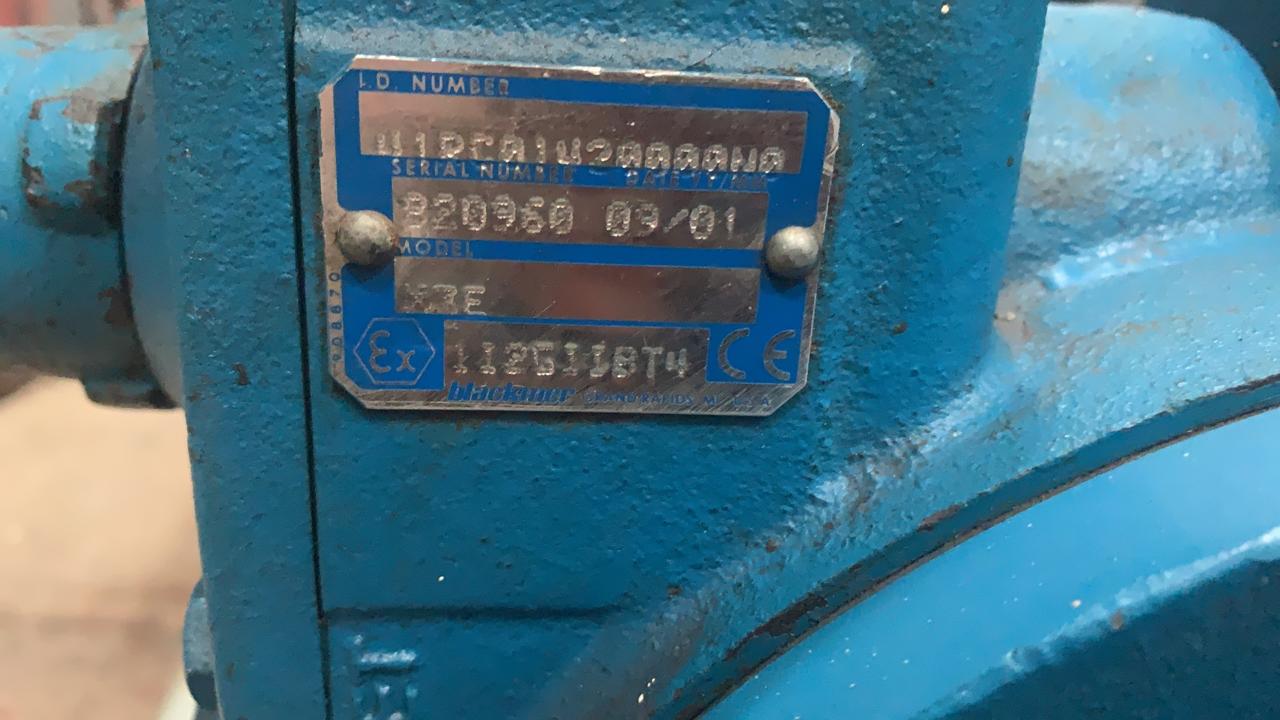 Bomba de Líquidos Viscosos Blackmer X3E con Reductor MT301