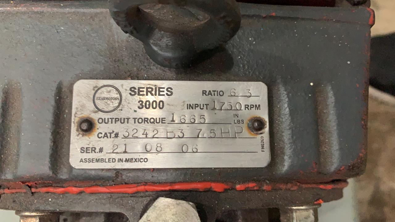 Bomba de Líquidos Viscosos Blackmer X3E con Reductor MT303