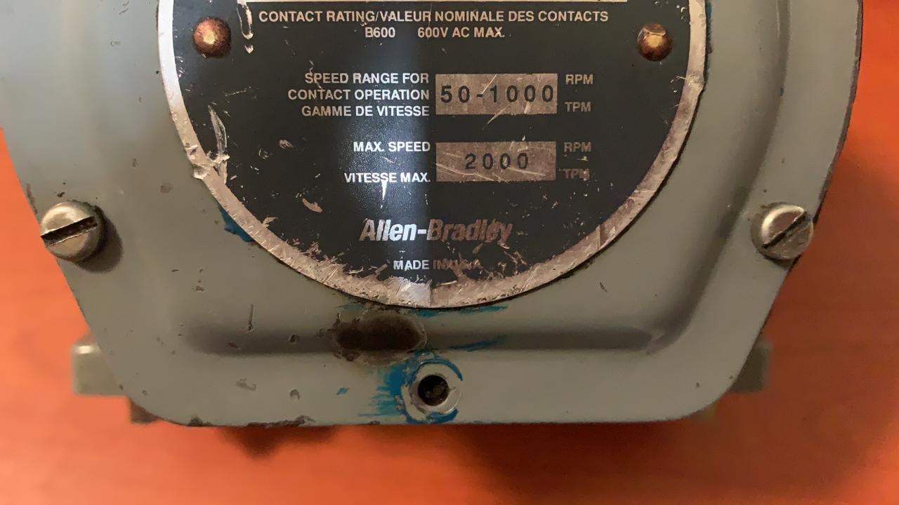 Speed Switch Allen Bradley 808-M1