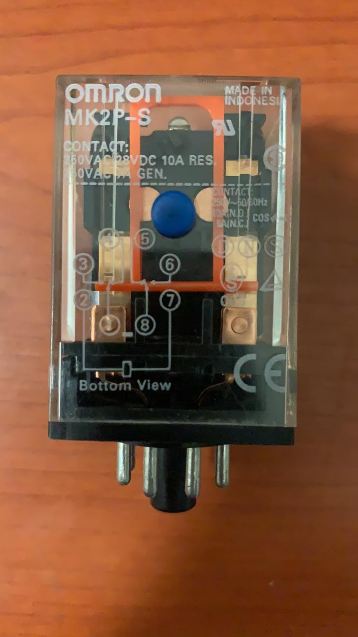 Relevador De Potencia Omron MK2P-S-DC12