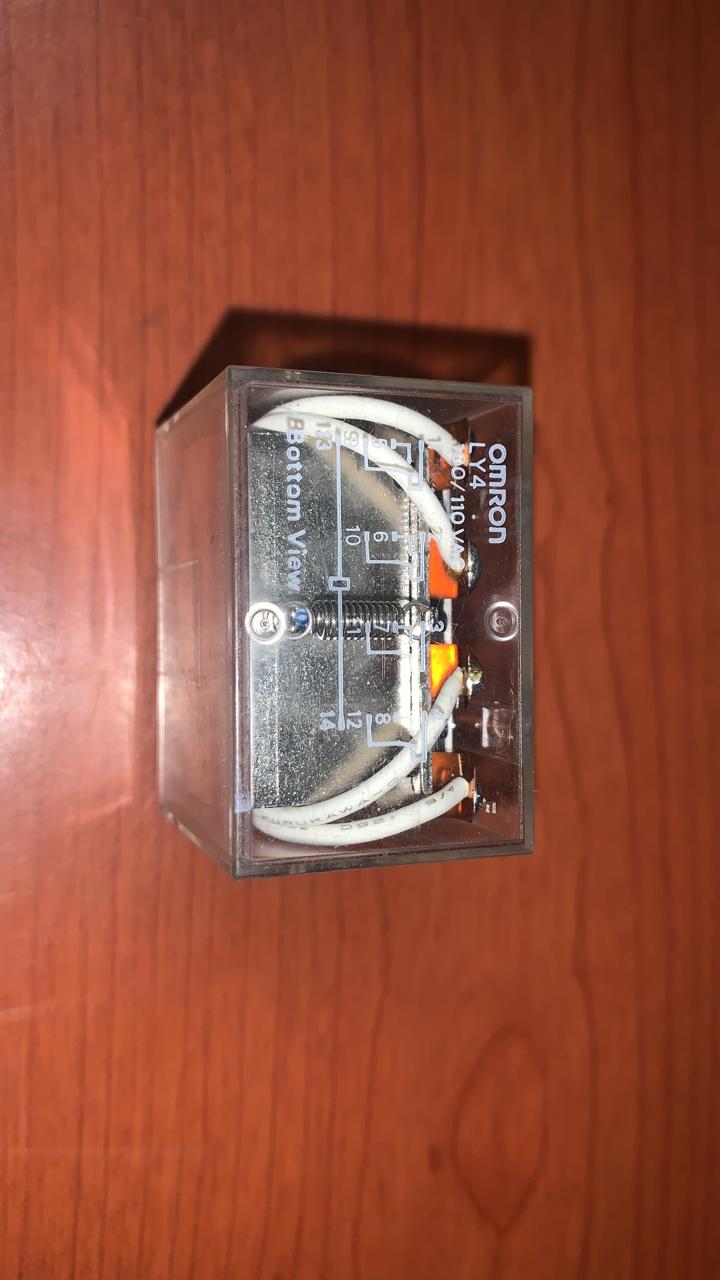 Relevador de Potencia Omron LY4-100/110 VAC