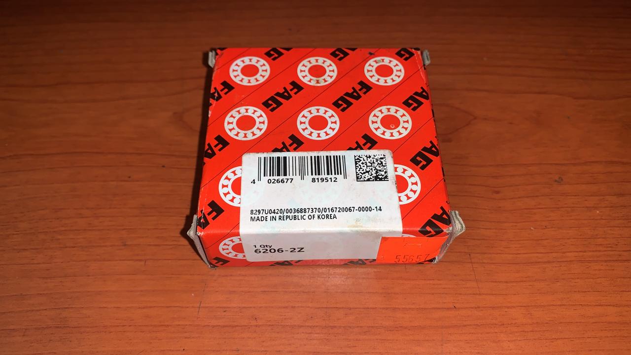 Rodamiento FAG 6206-2Z