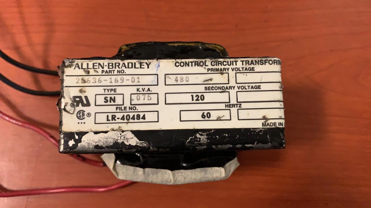 Transformador 0.75 KVA Allen Bradley 25636-169-01