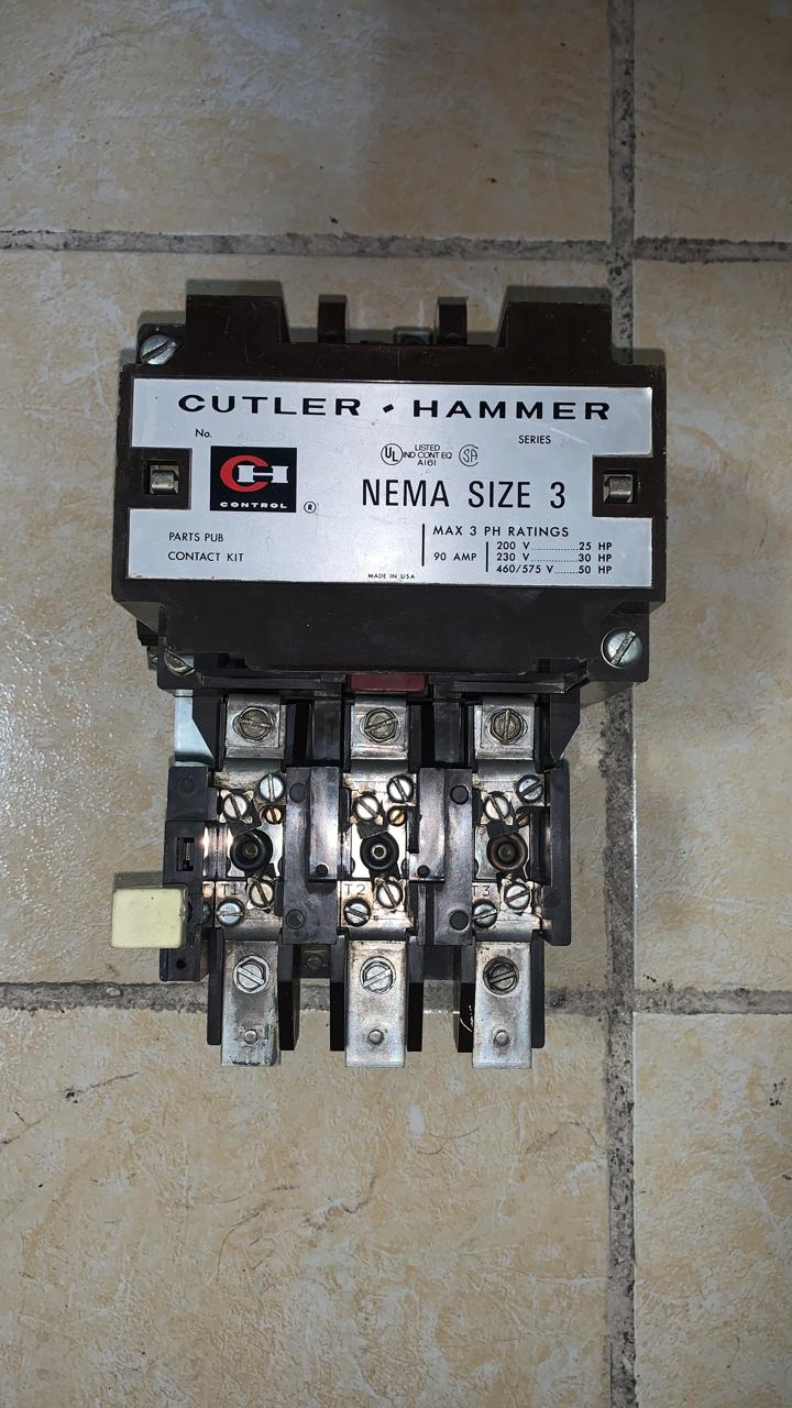 Arrancador 50 HP Cutler Hammer A10BN0