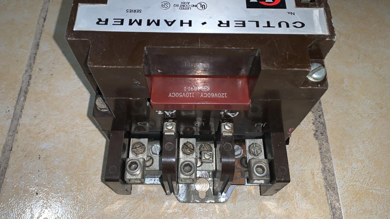 Arrancador 50 HP Cutler Hammer A10BN0