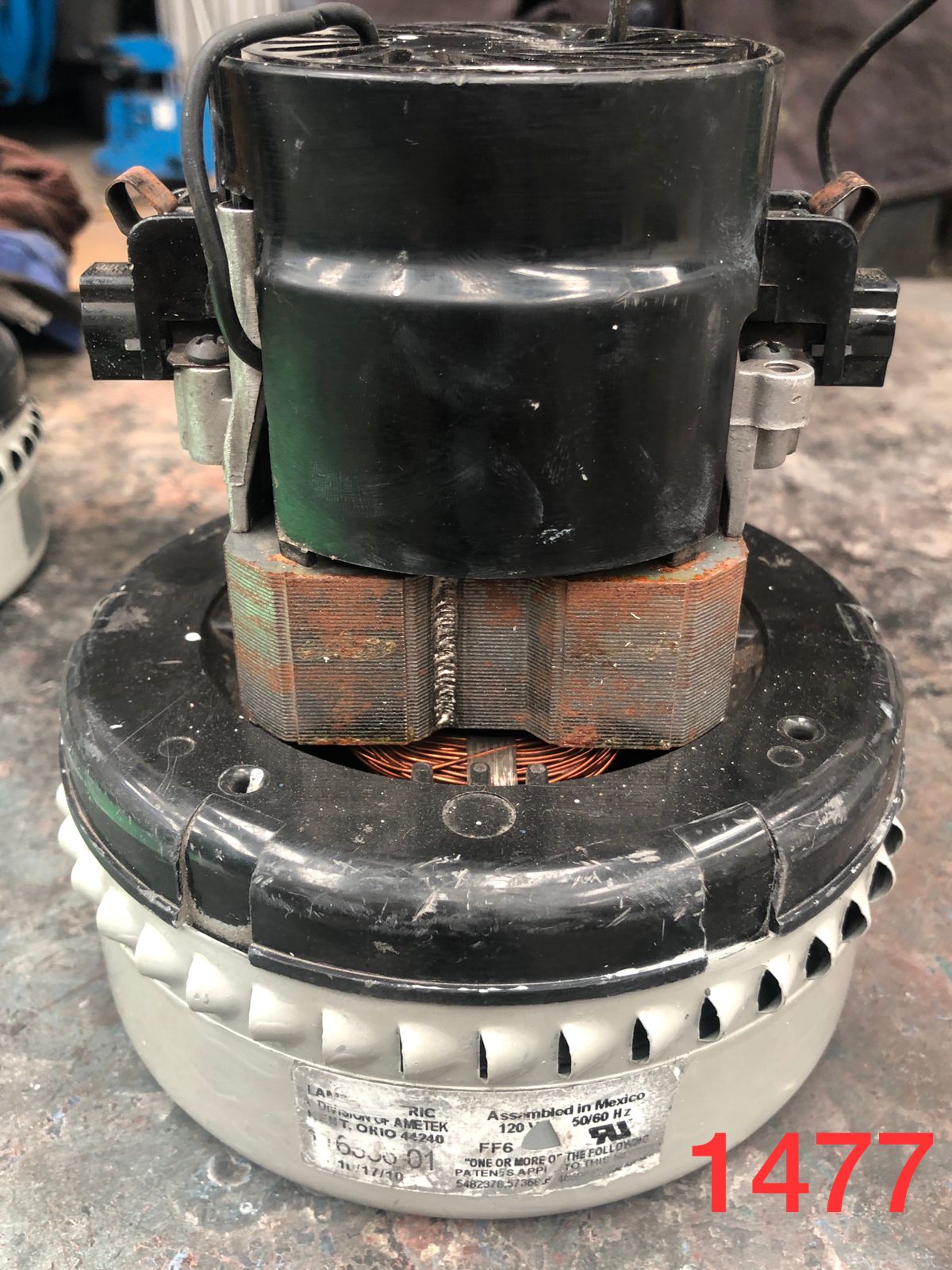 Motor Lamb Electric/Ametek 116336-01