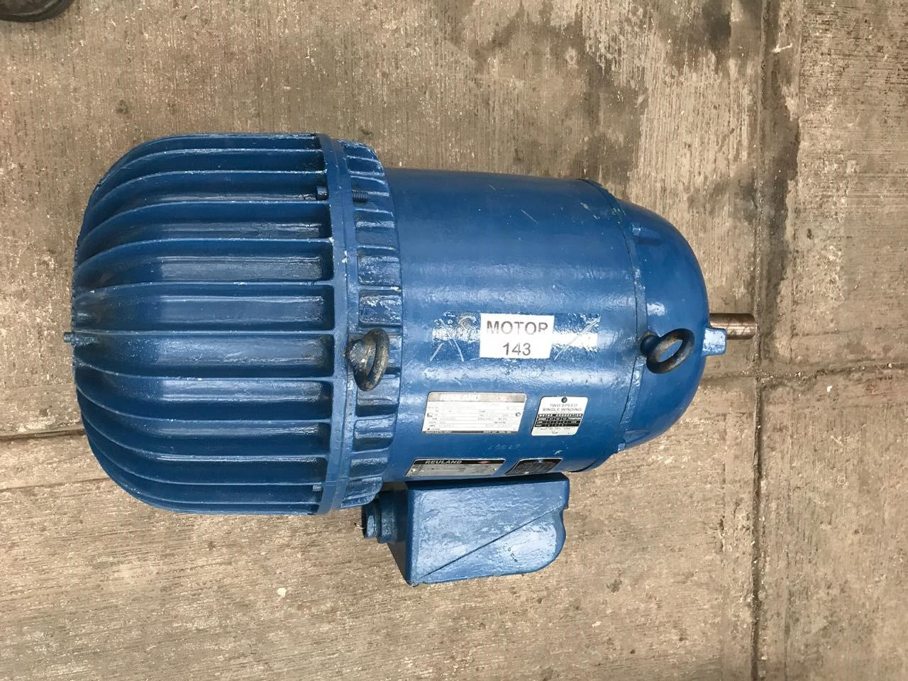 Motor de Corriente Alterna 10 HP Reuland 0100C-1ADN-0003