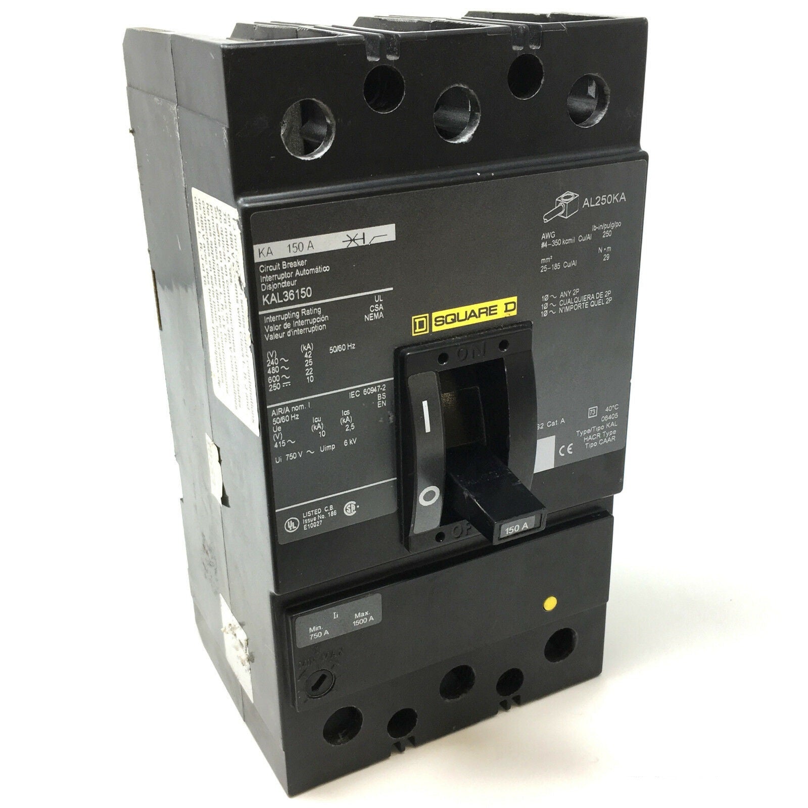 Interruptor Square D KAL36150