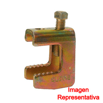 Mordaza Tropicalizada Clevis de 3/8"