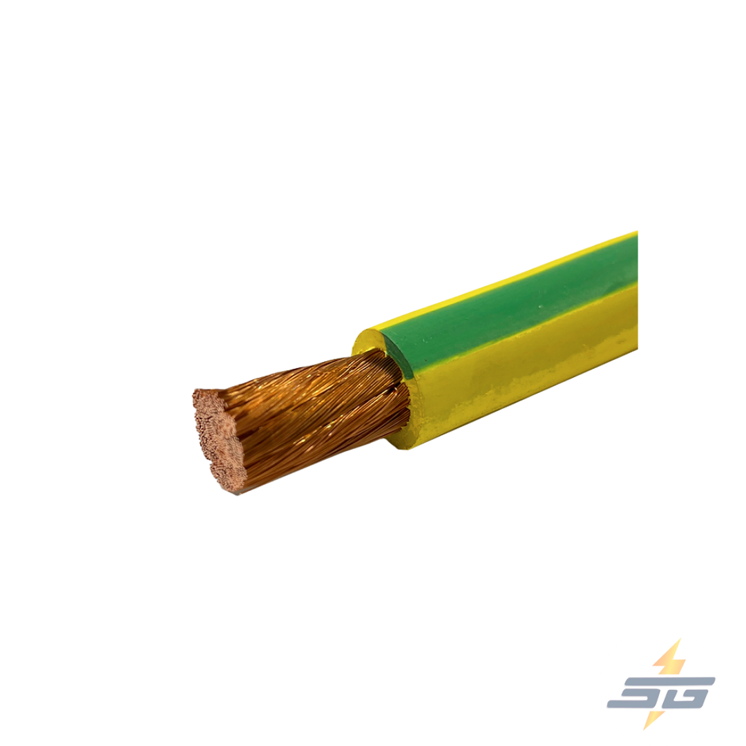 CABLE CONDELMEX 4 AWG VERDE AMARILLO METRO