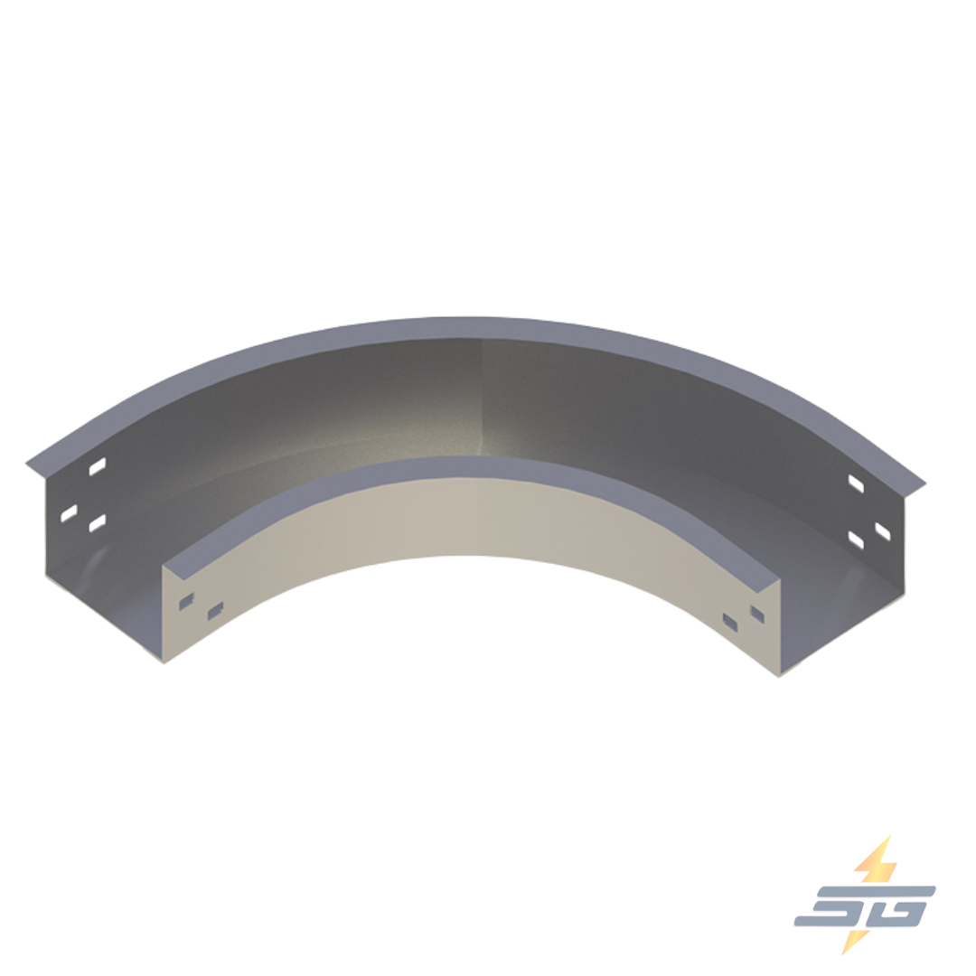 CURVA HORIZONTAL FONDO SOLIDO 16"