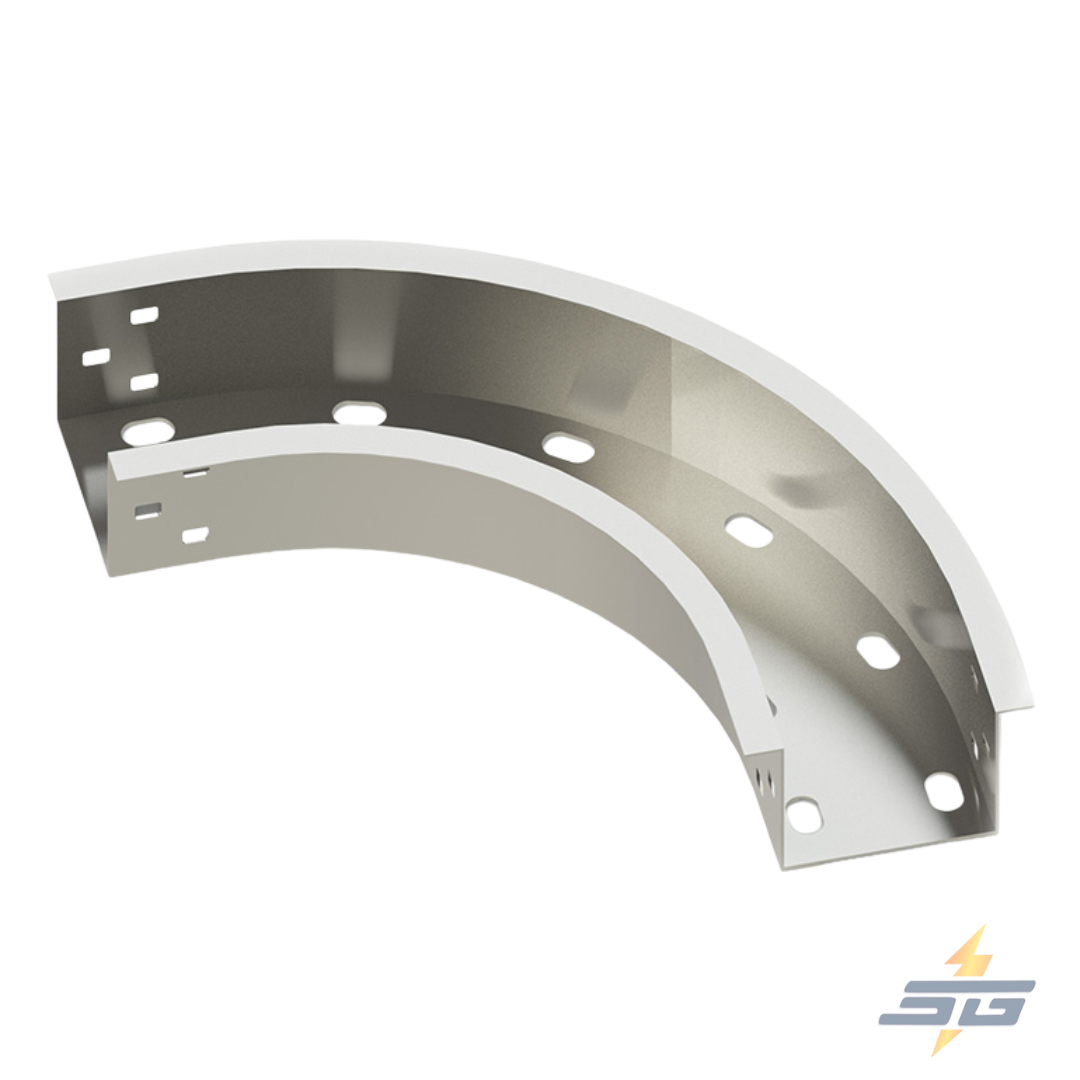 CURVA HORIZONTAL FONDO SOLIDO PERFORADO 12"