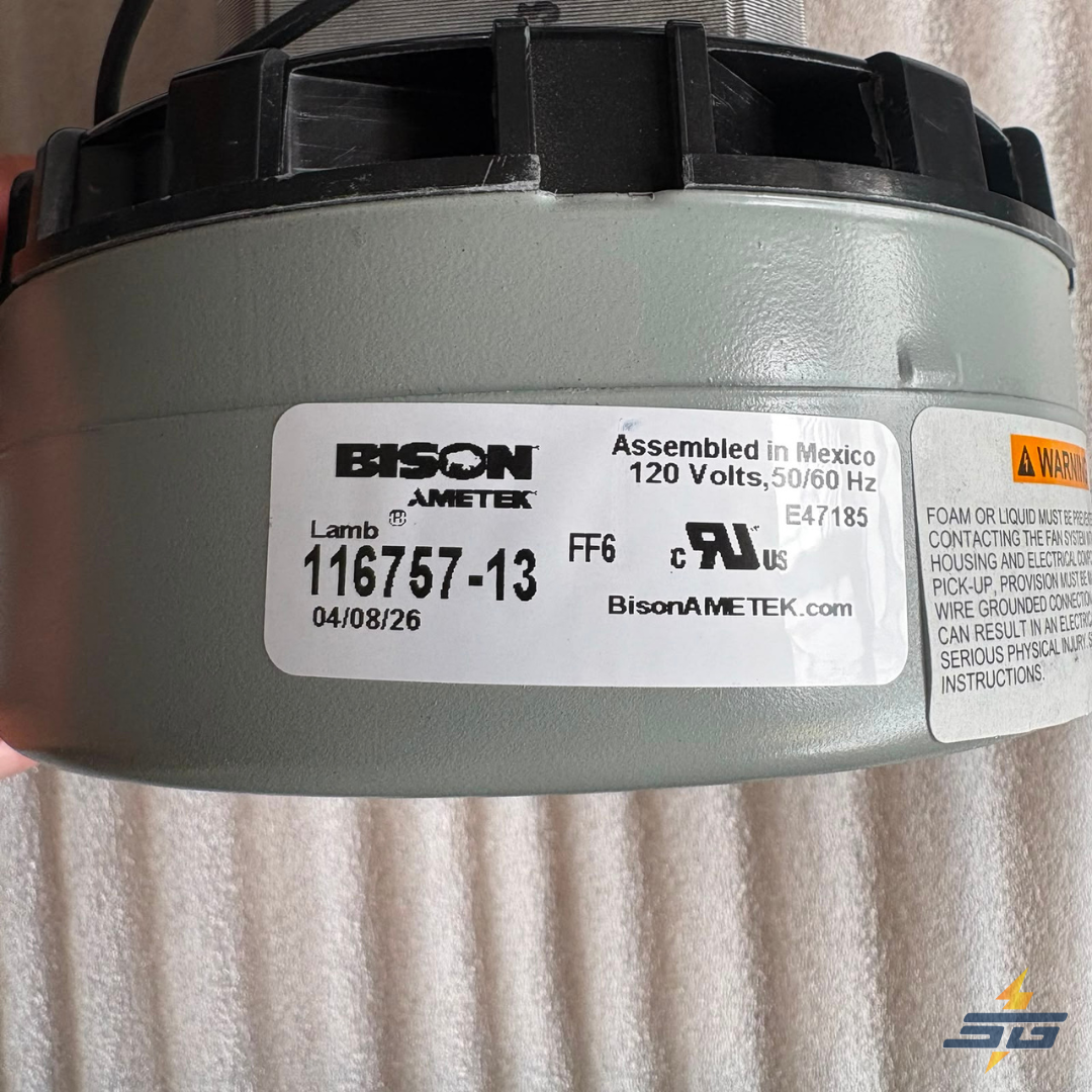 MOTOR AMETEK 116757-13 BISON