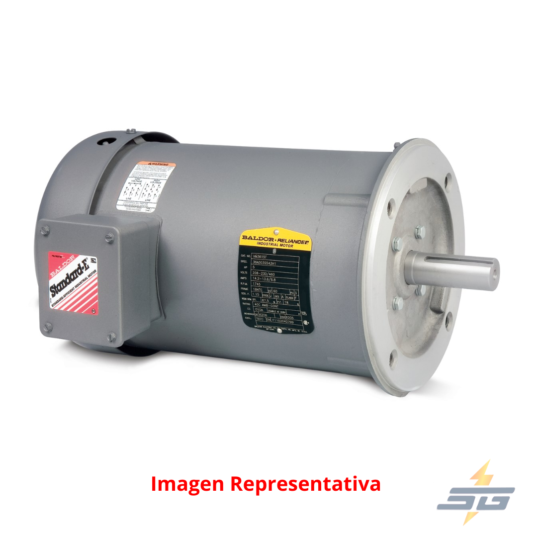 MOTOR DE CORRIENTE ALTERNA 2HP BALDOR VEUHM3558T