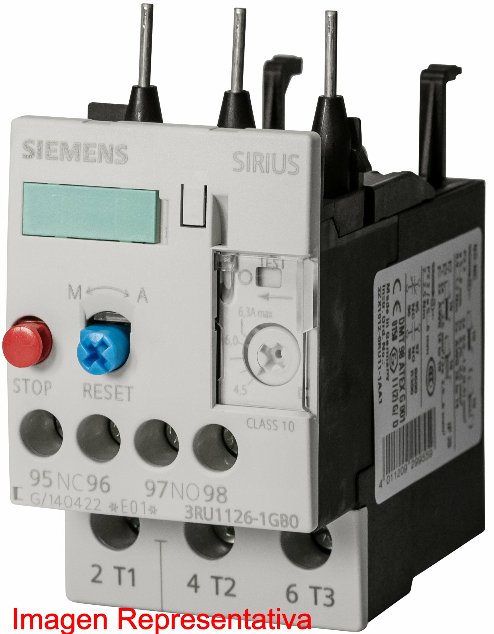 Relevador Siemens 3RU1126-1GB0