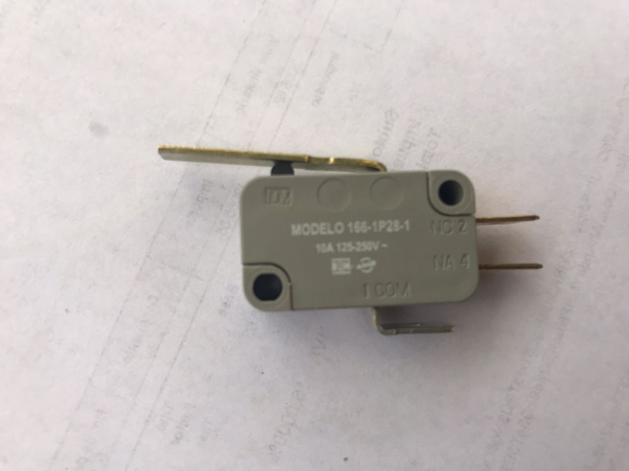 Micro Switch Hartmann 166-1P28-1