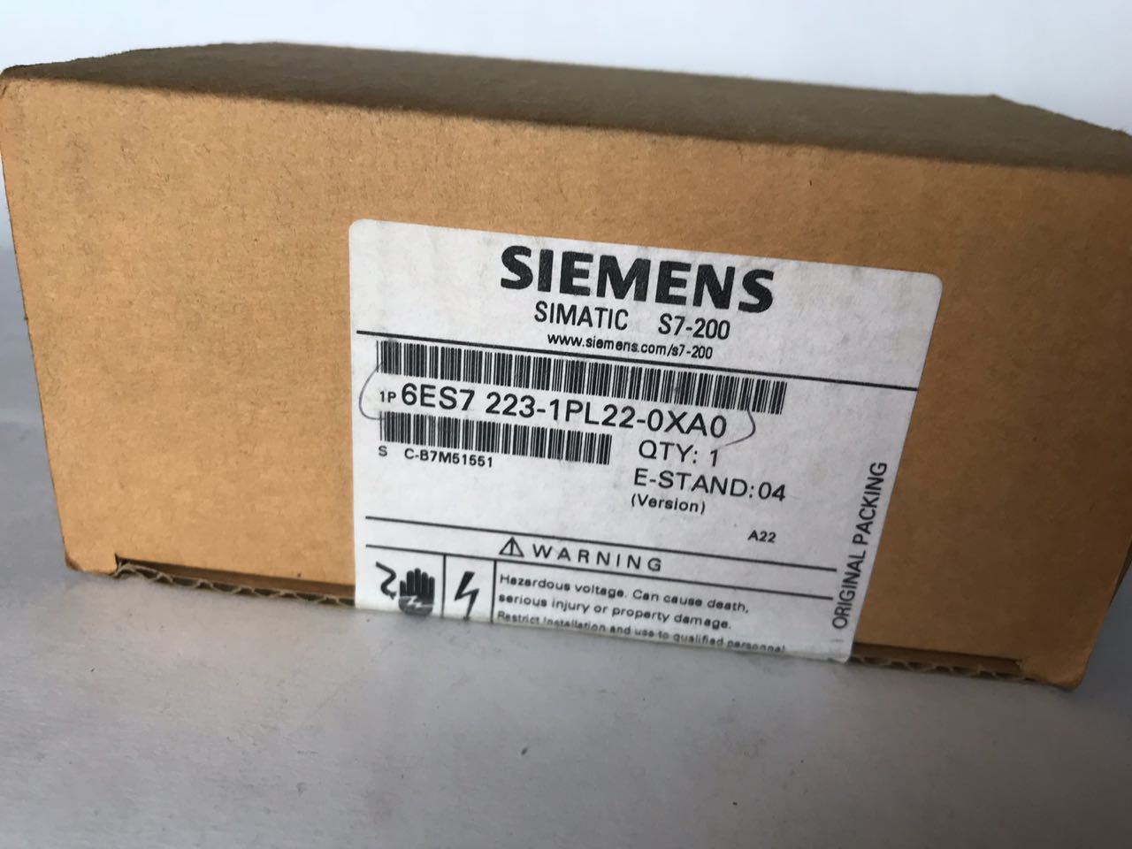 Modulo PLC Siemens 6ES7223-1PL22-0XA0