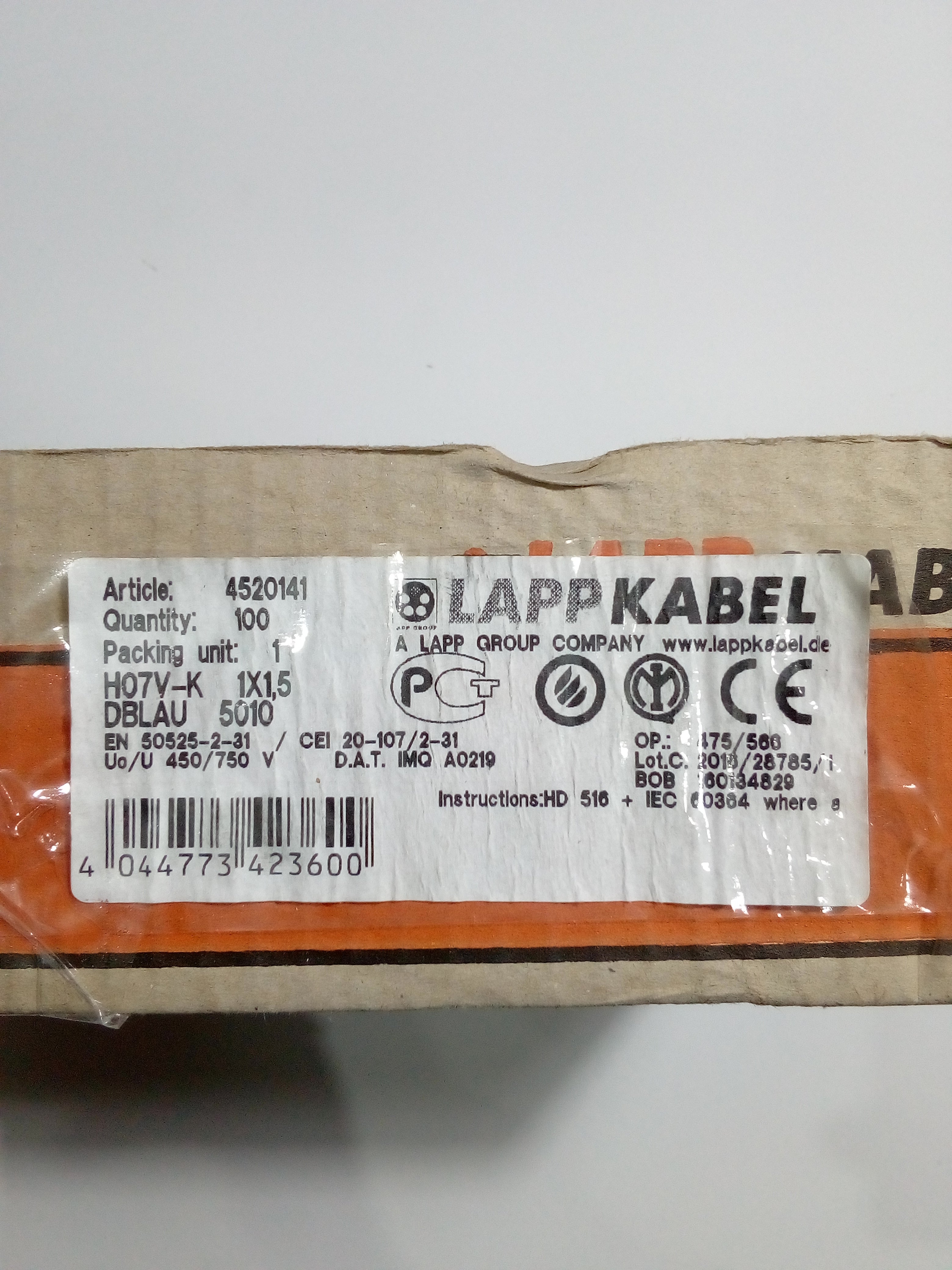 Caja de Cable Lappkabel 4520141