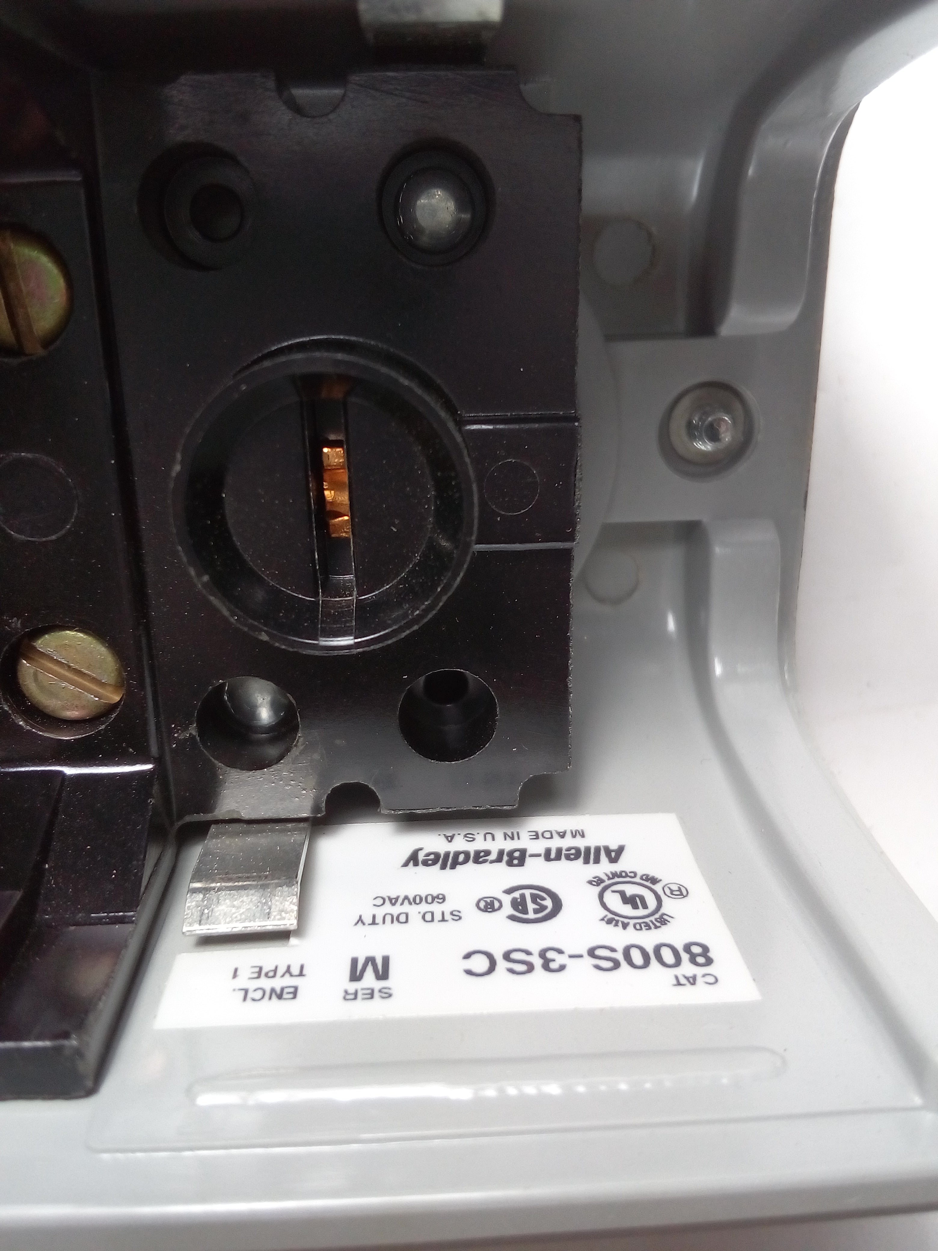 Botonera Allen Bradley 800S3SC