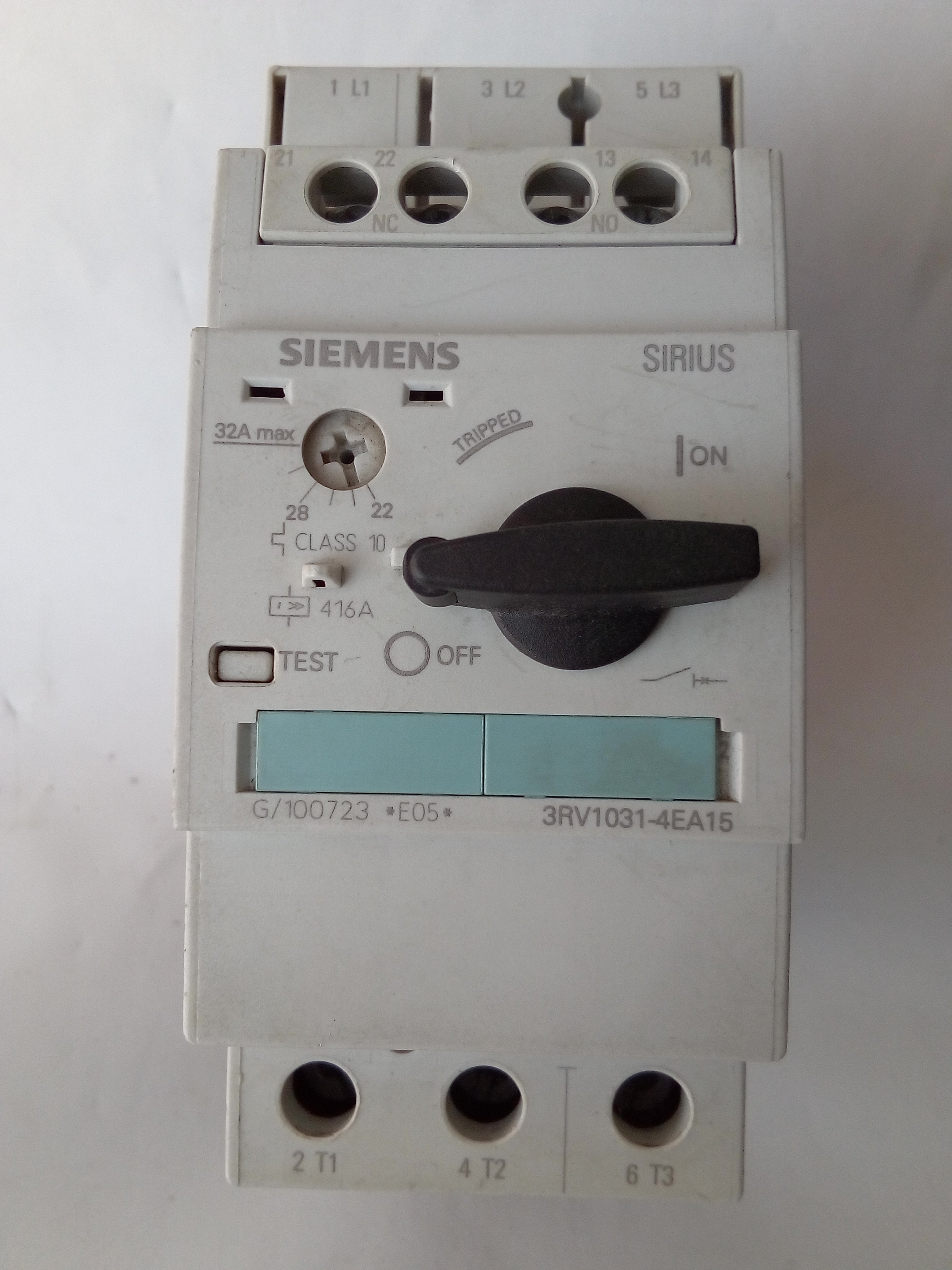 Guardamotor Siemens 3RV1031-4EA15
