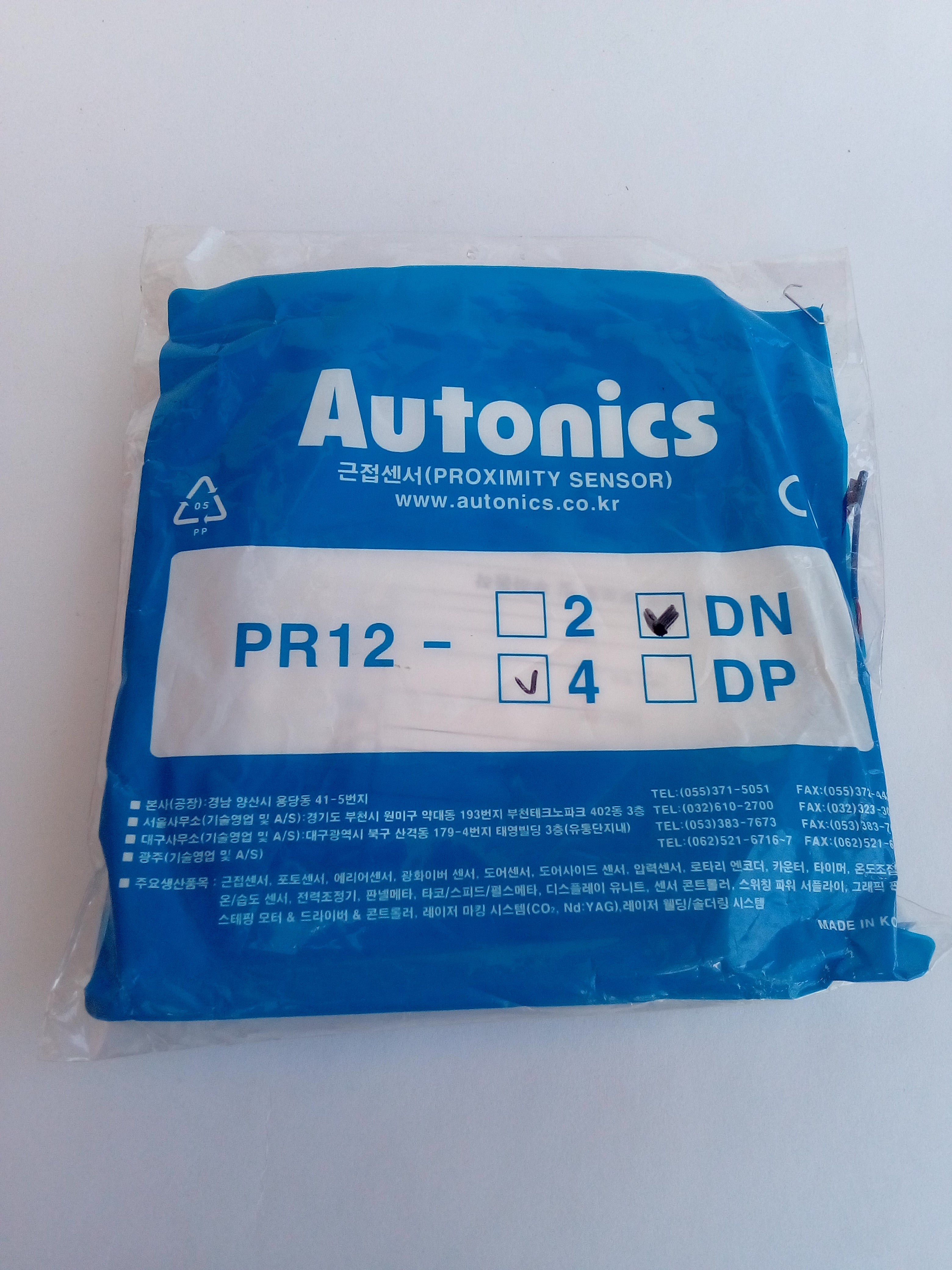 Sensor Autonics PR12-4DN