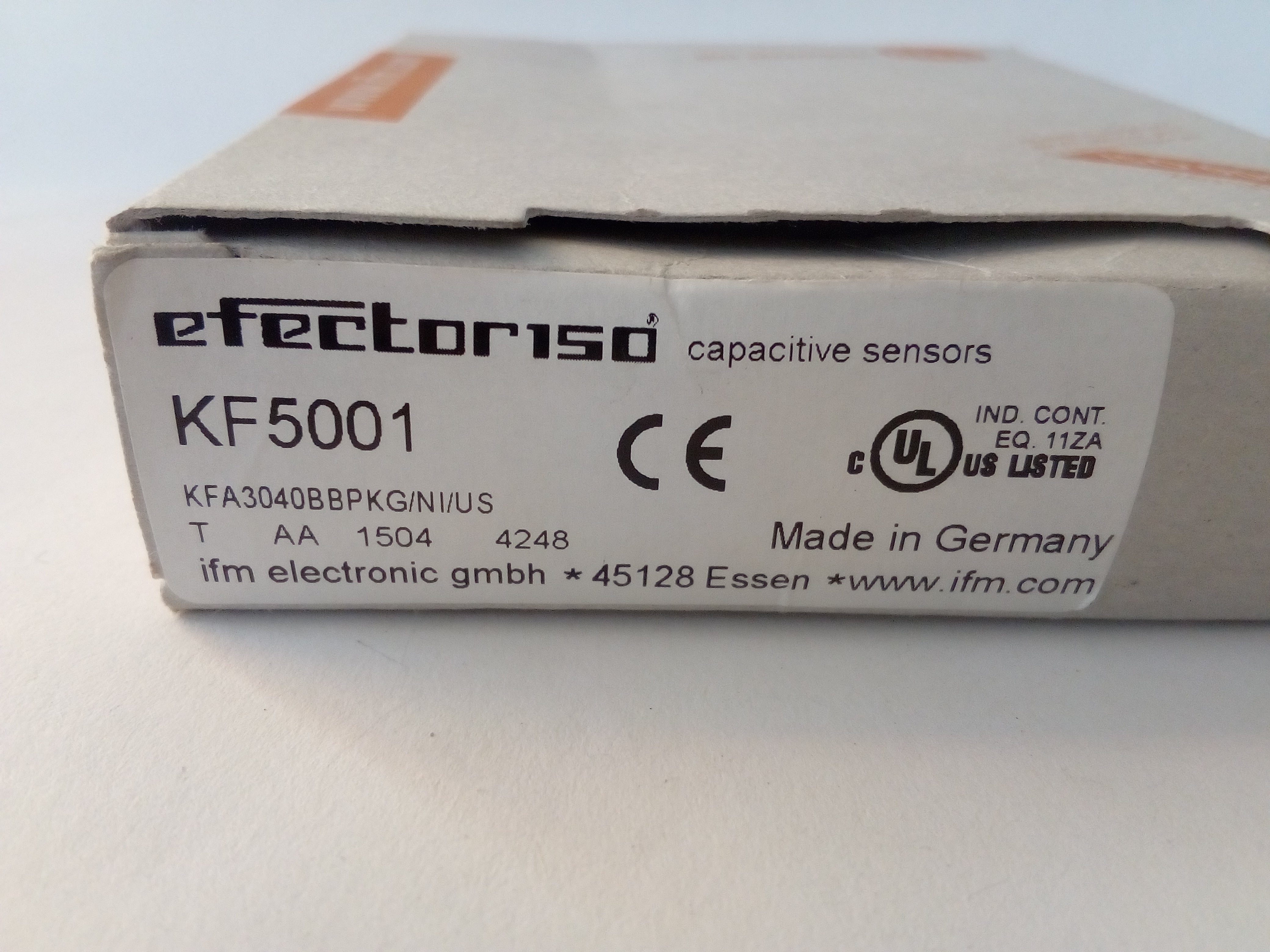 Sensor de Proximidad Capacitivo IFM KF5001