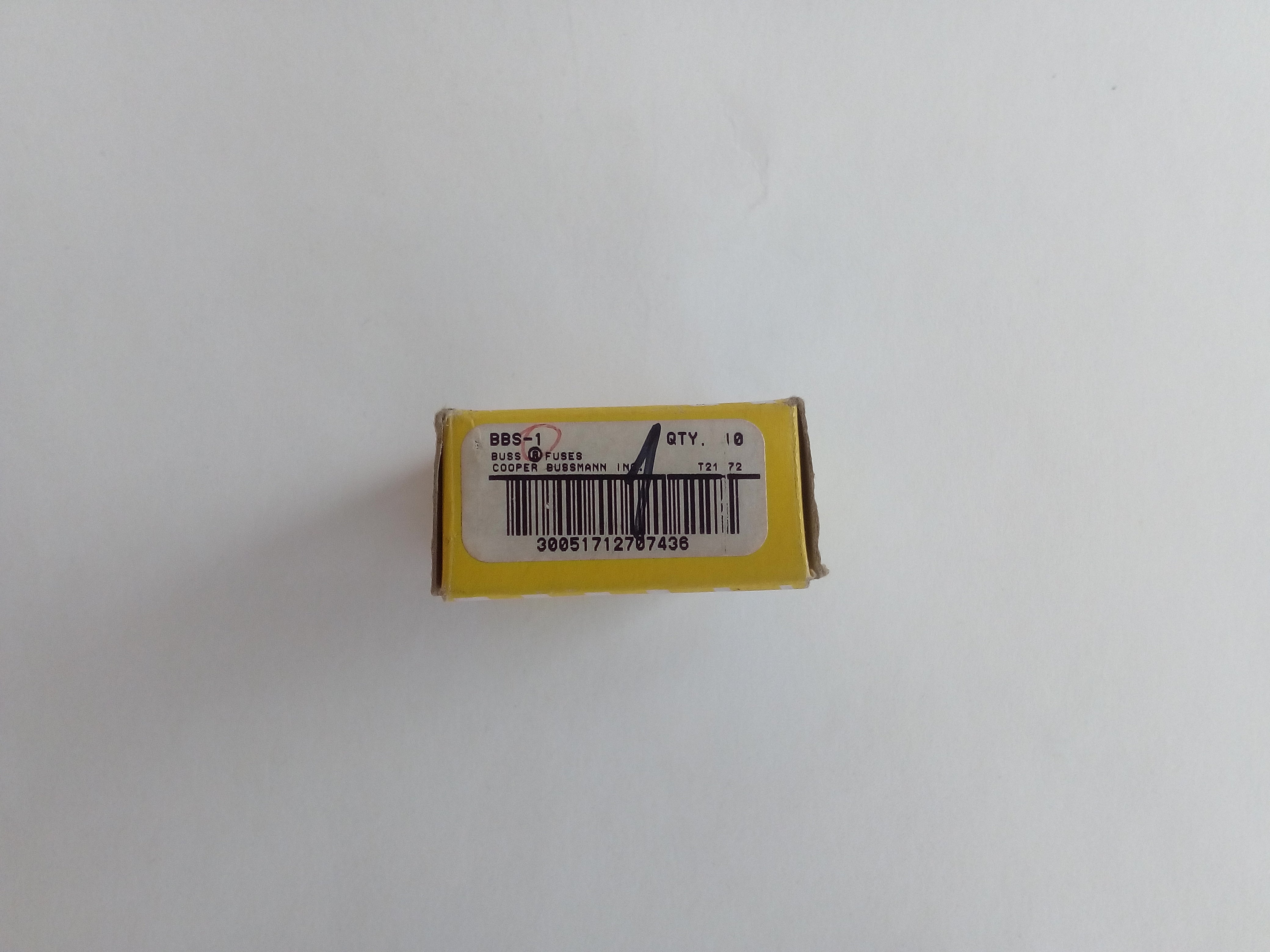 Bussmann BBS-3 3 Amp 600V Midget Fast-Acting Fuse (Non-Indicating) – 10 Pack 8 thumbnail image