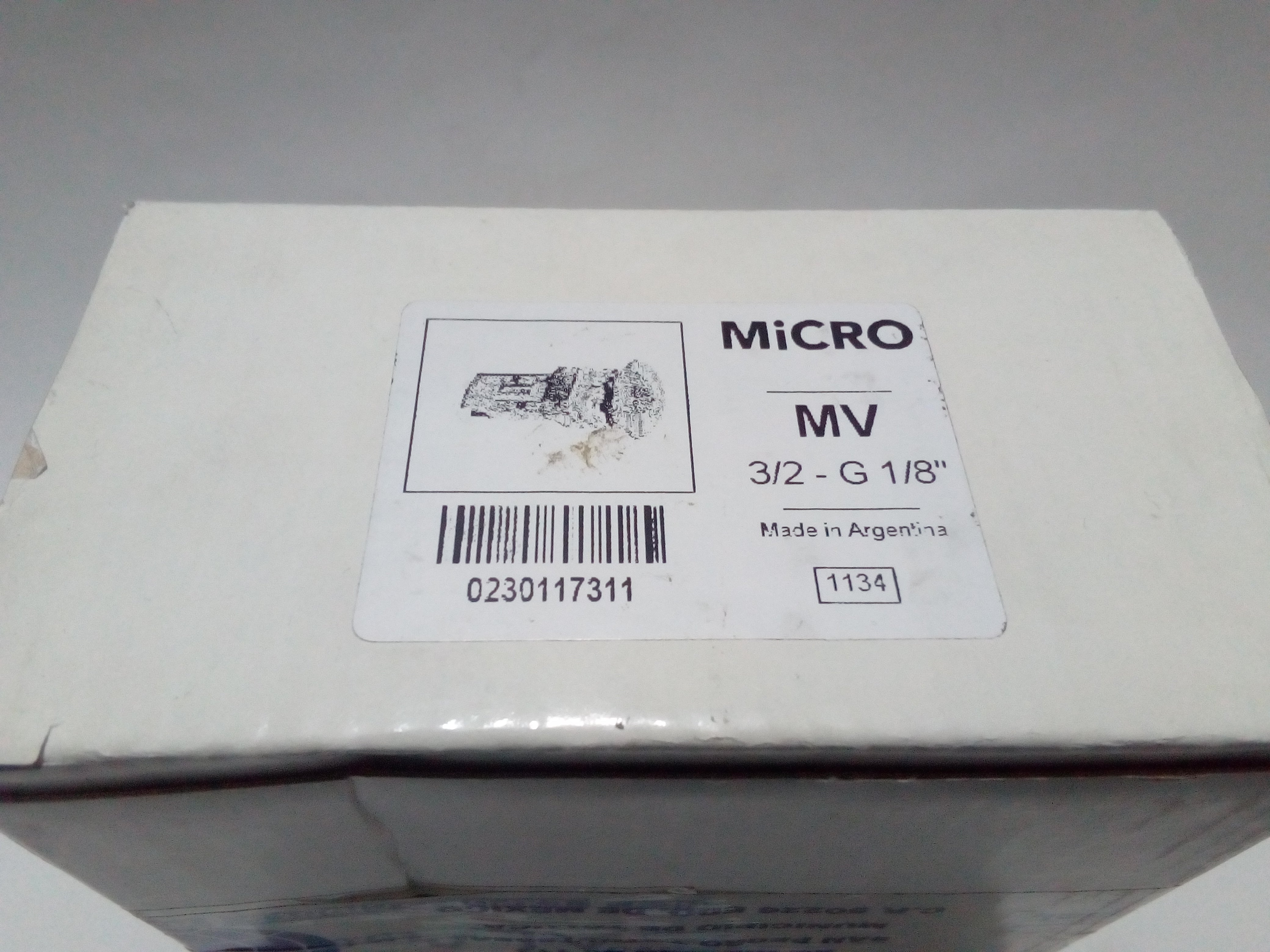 Válvula Direccional Micro MV 3/2-G 1/8"