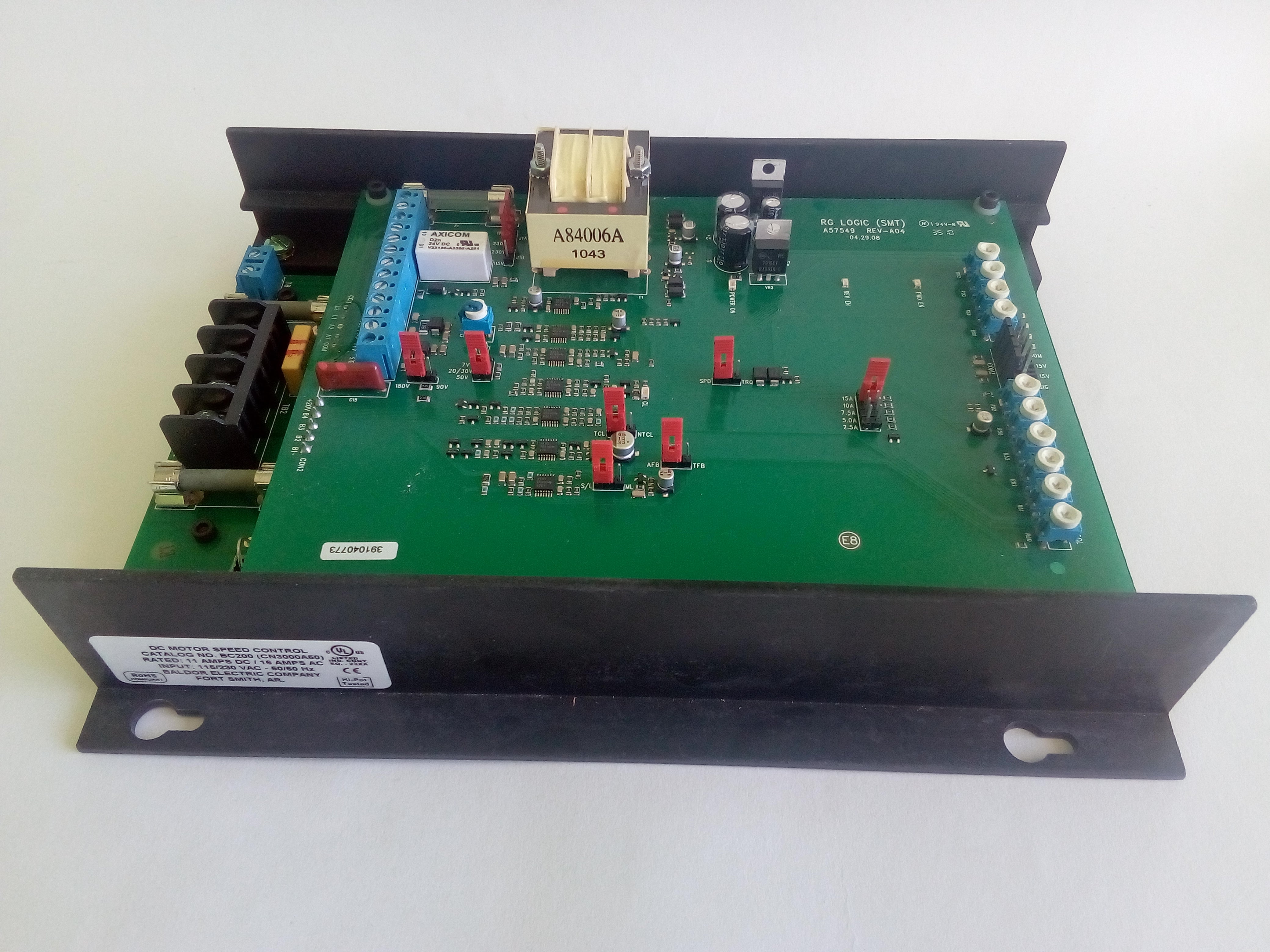 Drive/Control de Velocidad Baldor BC200