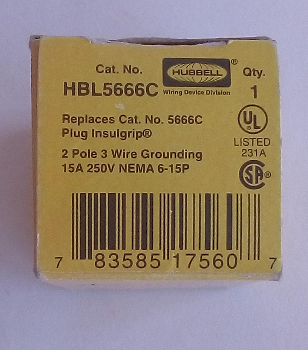 Clavija Hubbell HBL5666C