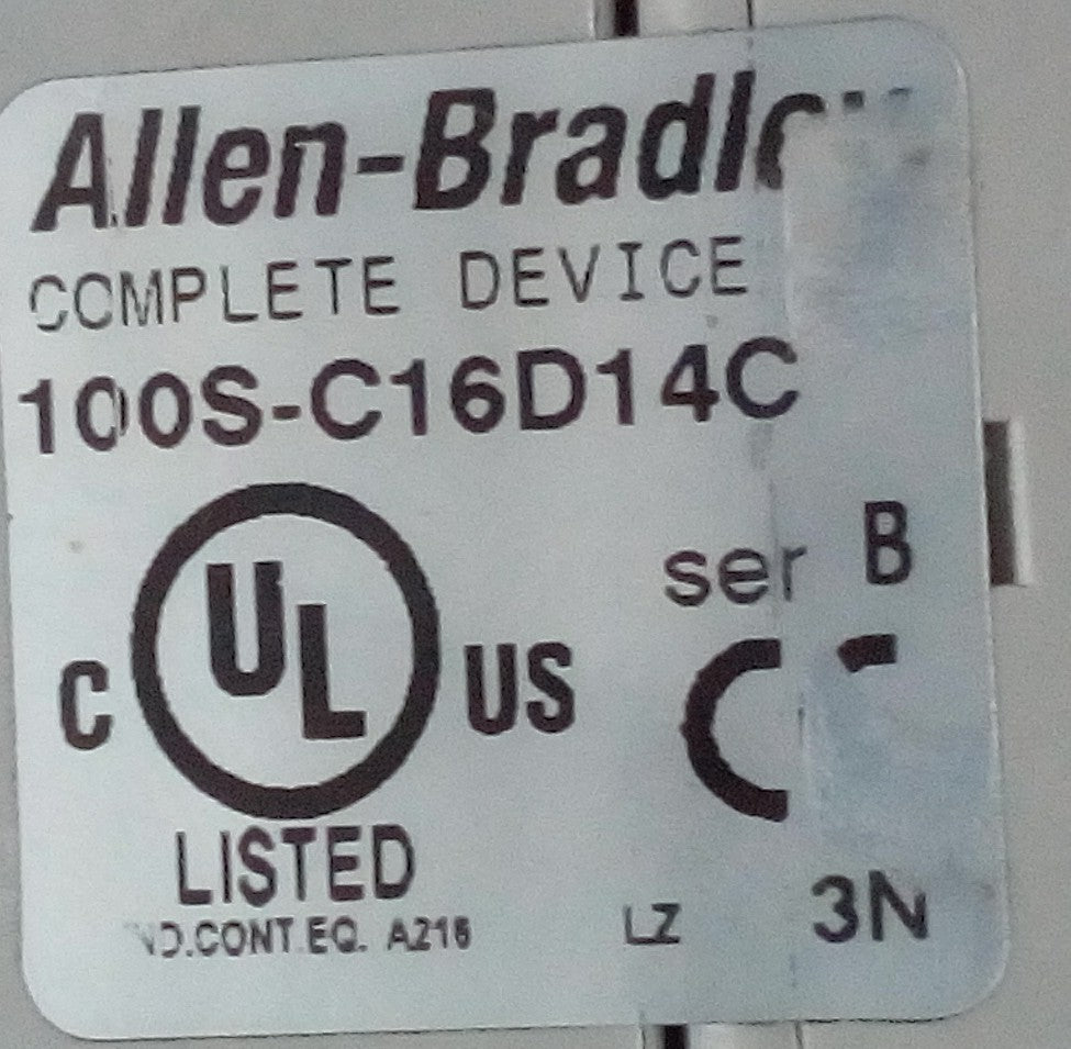 Contactor de Seguridad Allen Bradley 100S-C16D14C