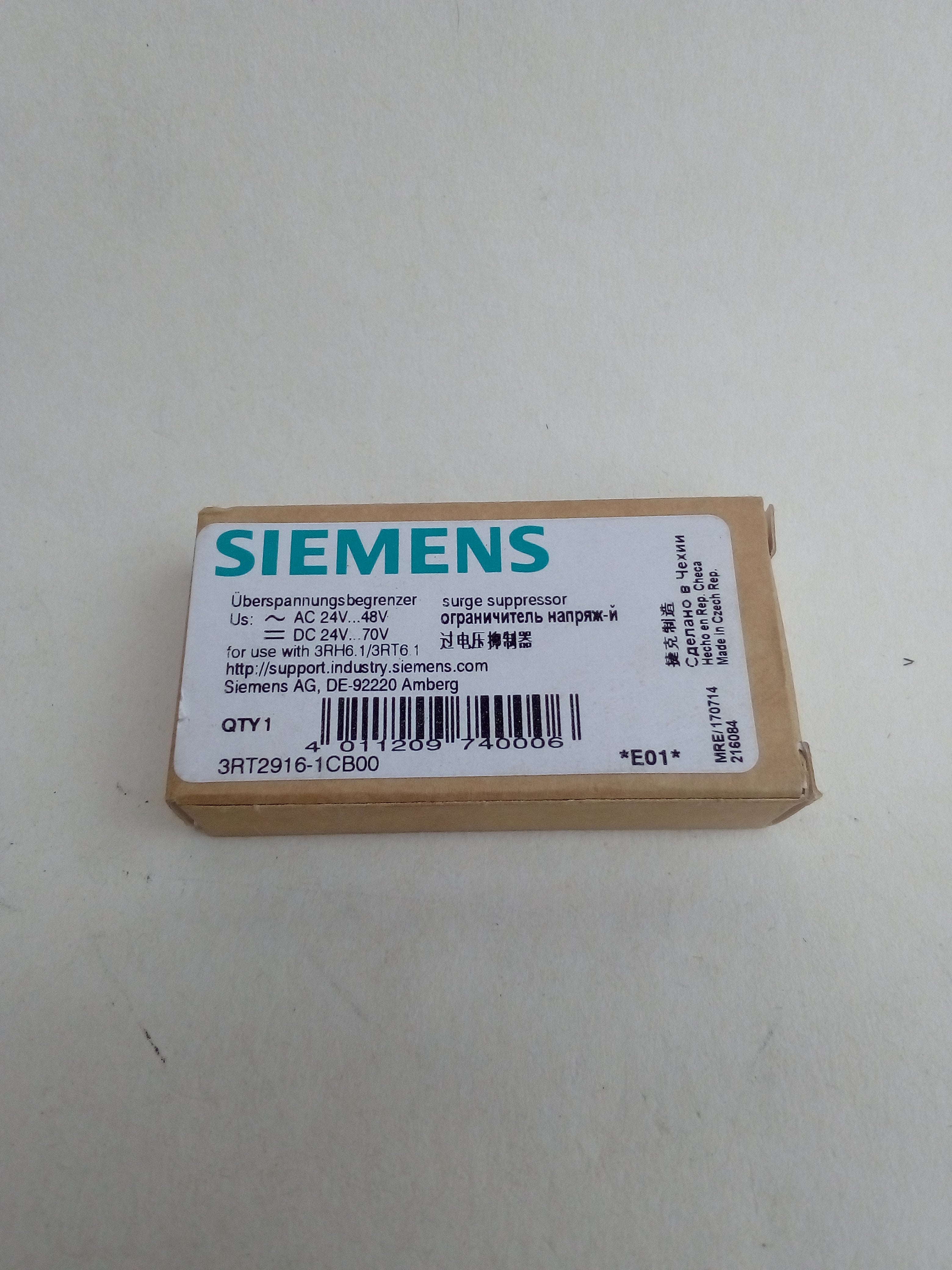 Supresor Siemens 3RT2916-1CB00