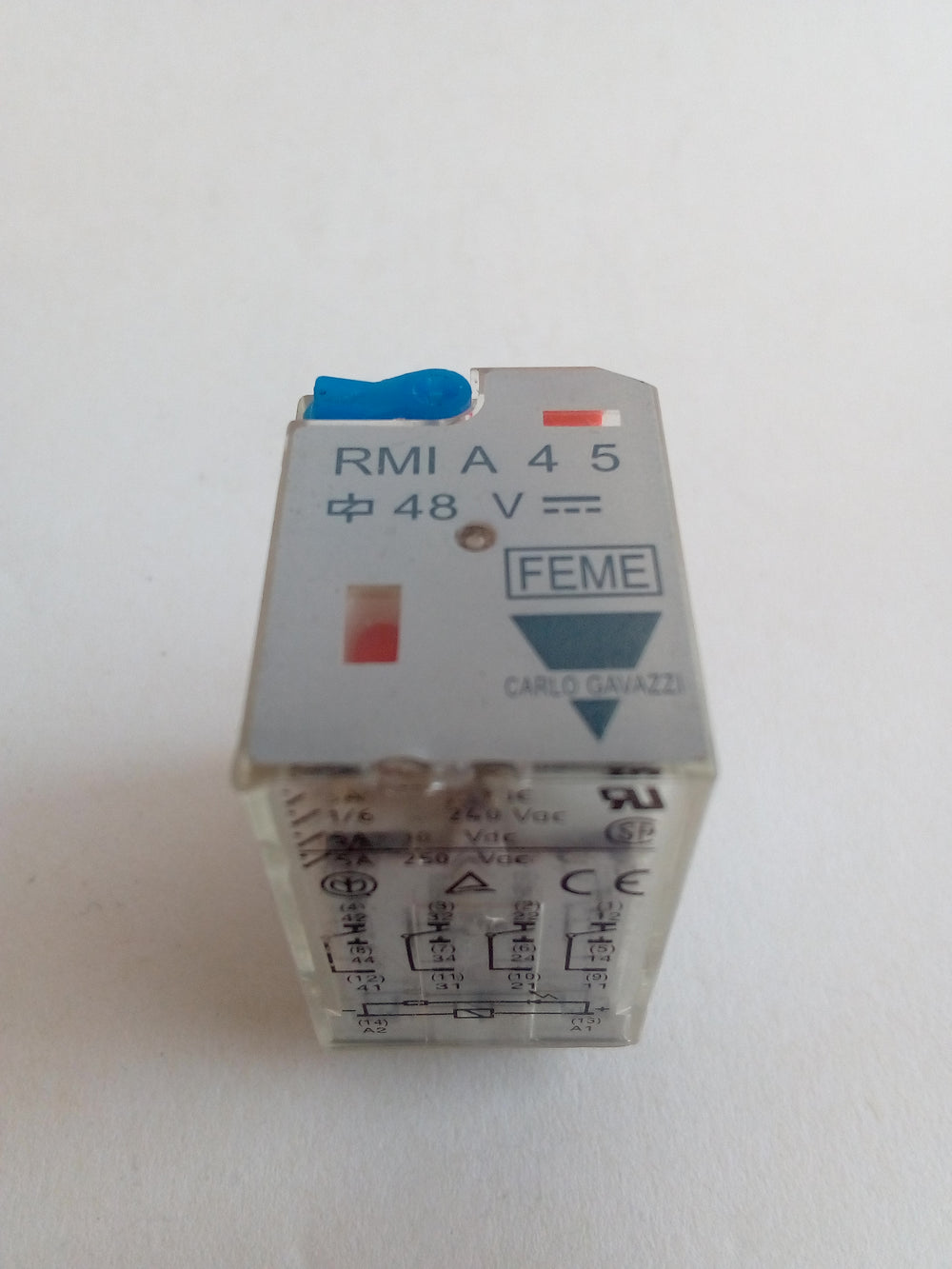 Relais Carlo Gavazzi RMI A 4 5 24VDC - Occasion En état De Marche - Fabriqué En France