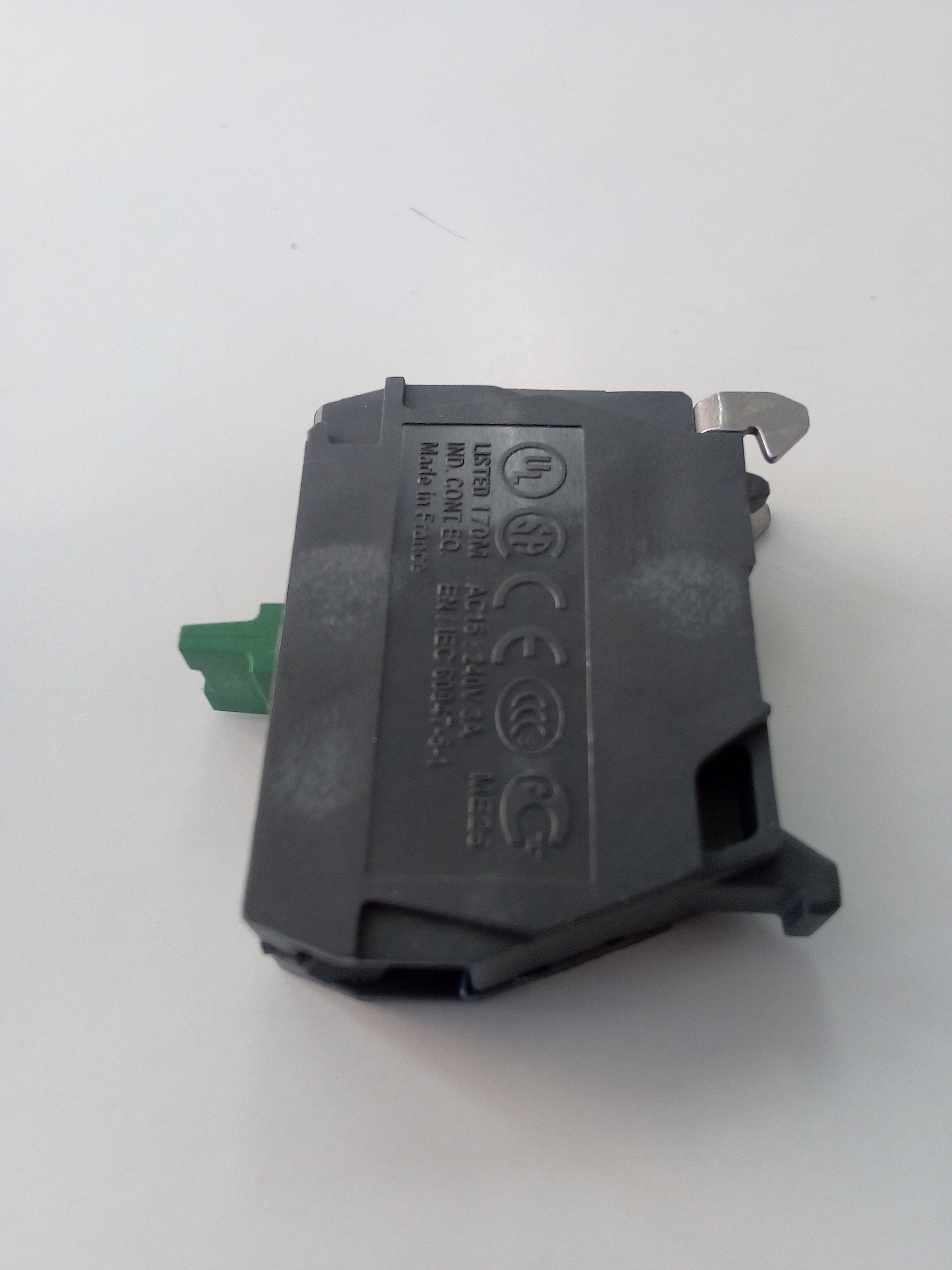 Bloc De Contact Schneider ZEN-L1111 Harmony XAL - 600V à Vis Et étriers, Neuf (défaut Possible).