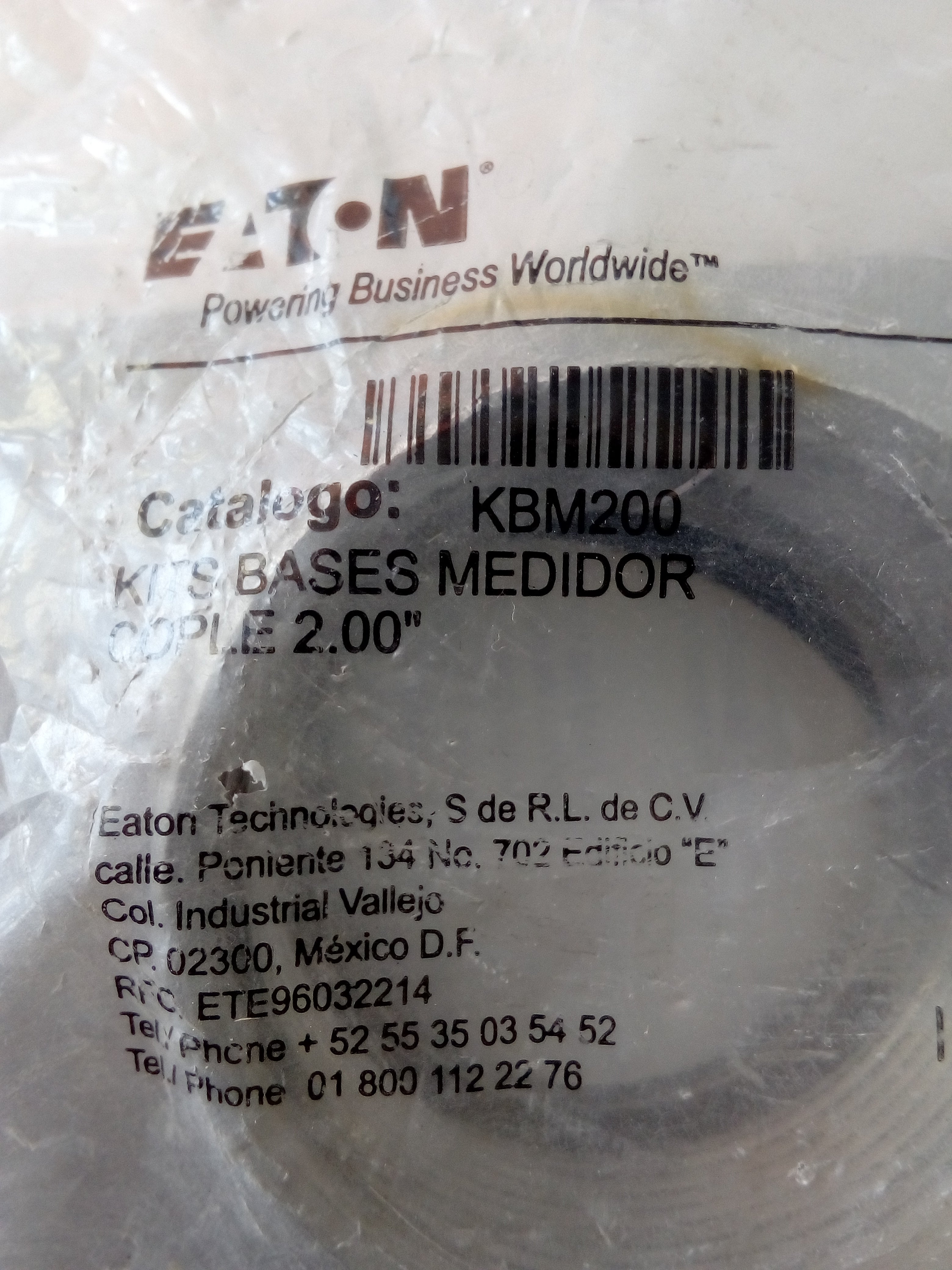 Kit Base Medidor Eaton KBM200