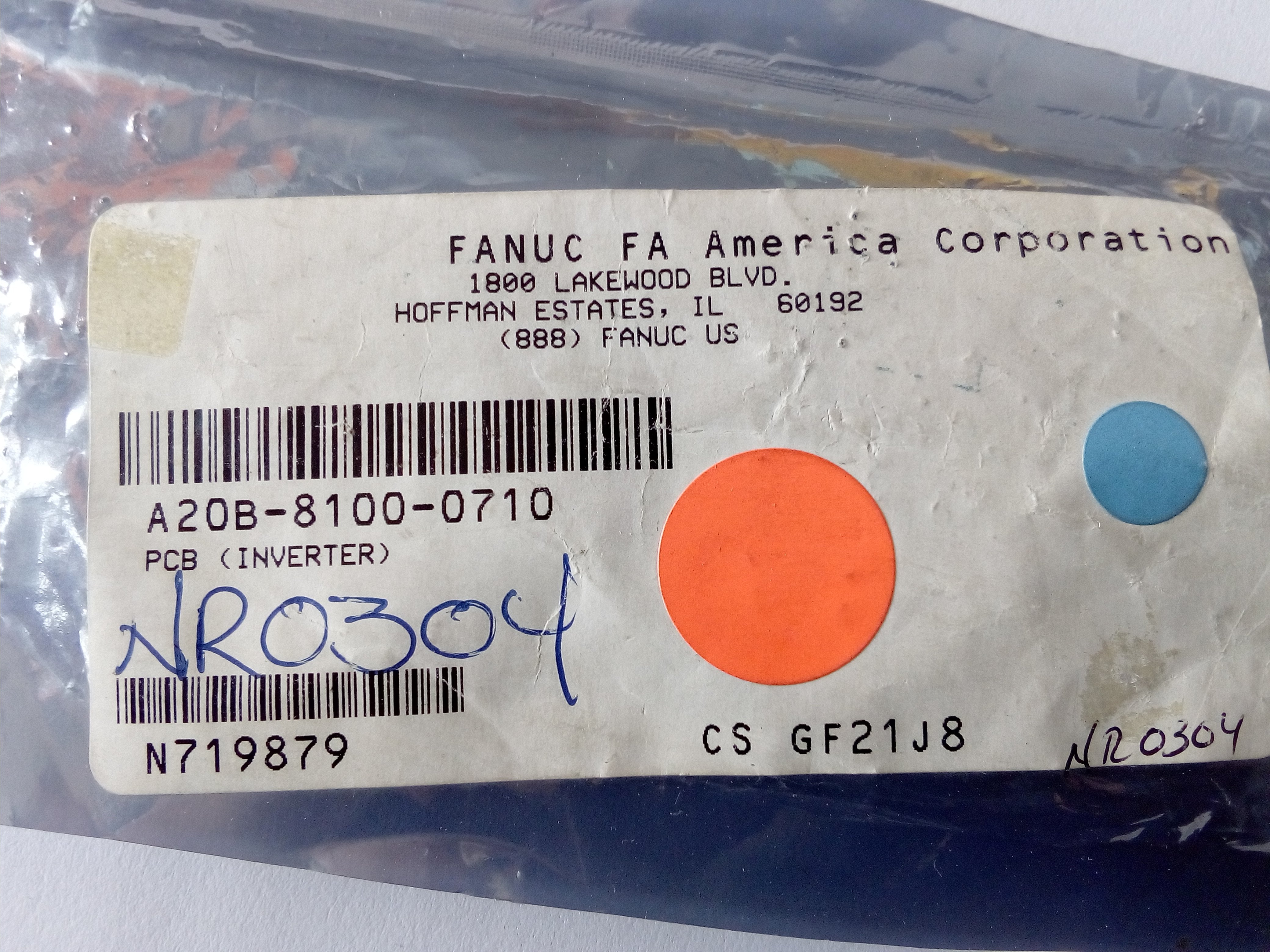 Tarjeta PCB Fanuc N719879