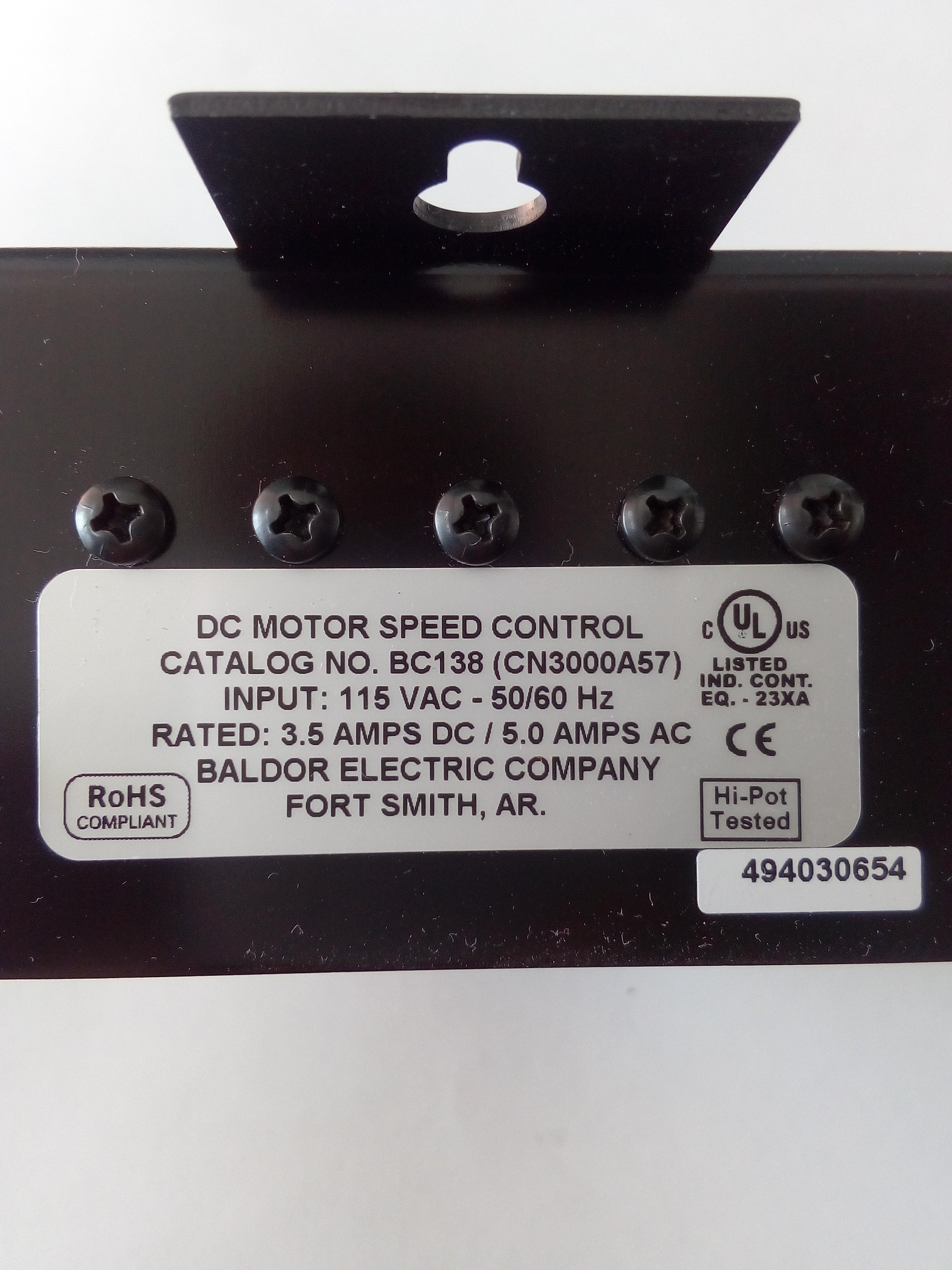 Drive / Control Baldor BC138