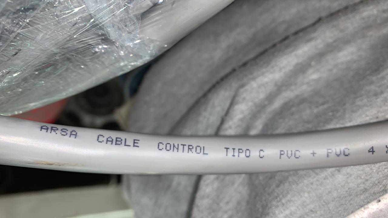 Cable de Control Arsa 4x14 AWG (Se vende por metro)