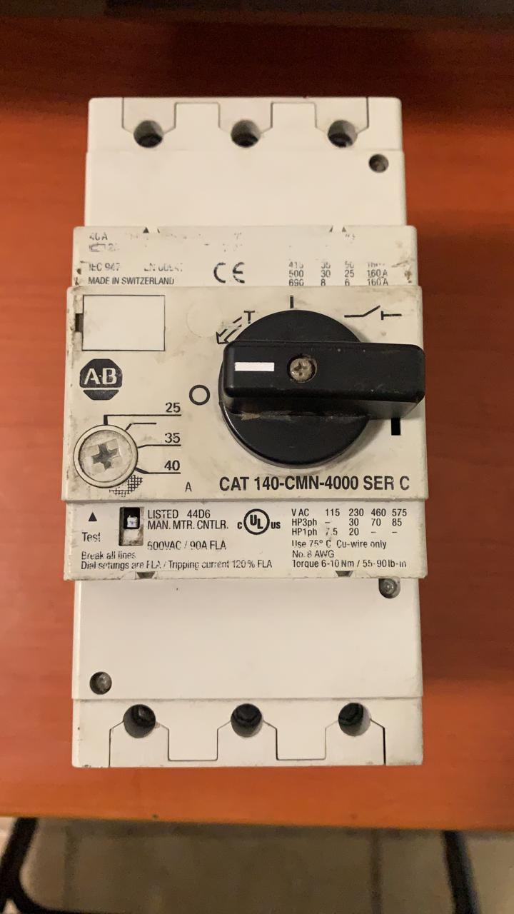 Guardamotor Allen Bradley 140-CMN-4000