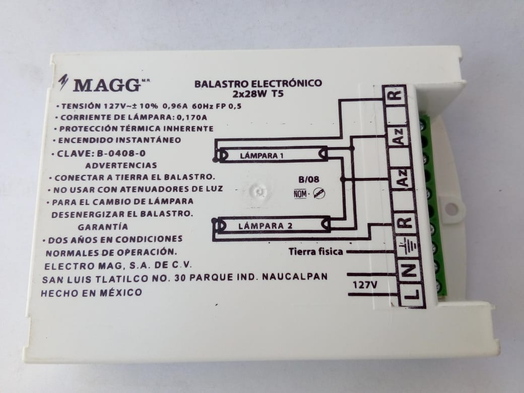 Balastro Magg B-0408-0