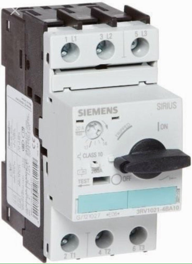 Guardamotor Siemens 3RV1031-4FA15