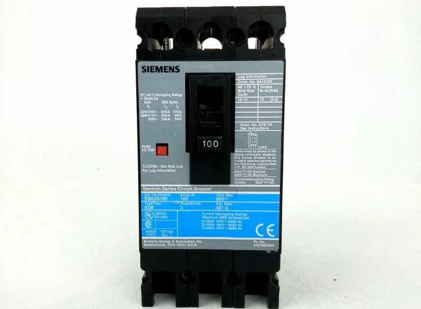 Interruptor Siemens ED63B100MX